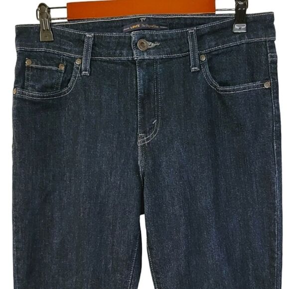 Levi's The Original Jean Dark Wash Mid Rise Skinny Denim Jeans Size 10M - Picture 3 of 8
